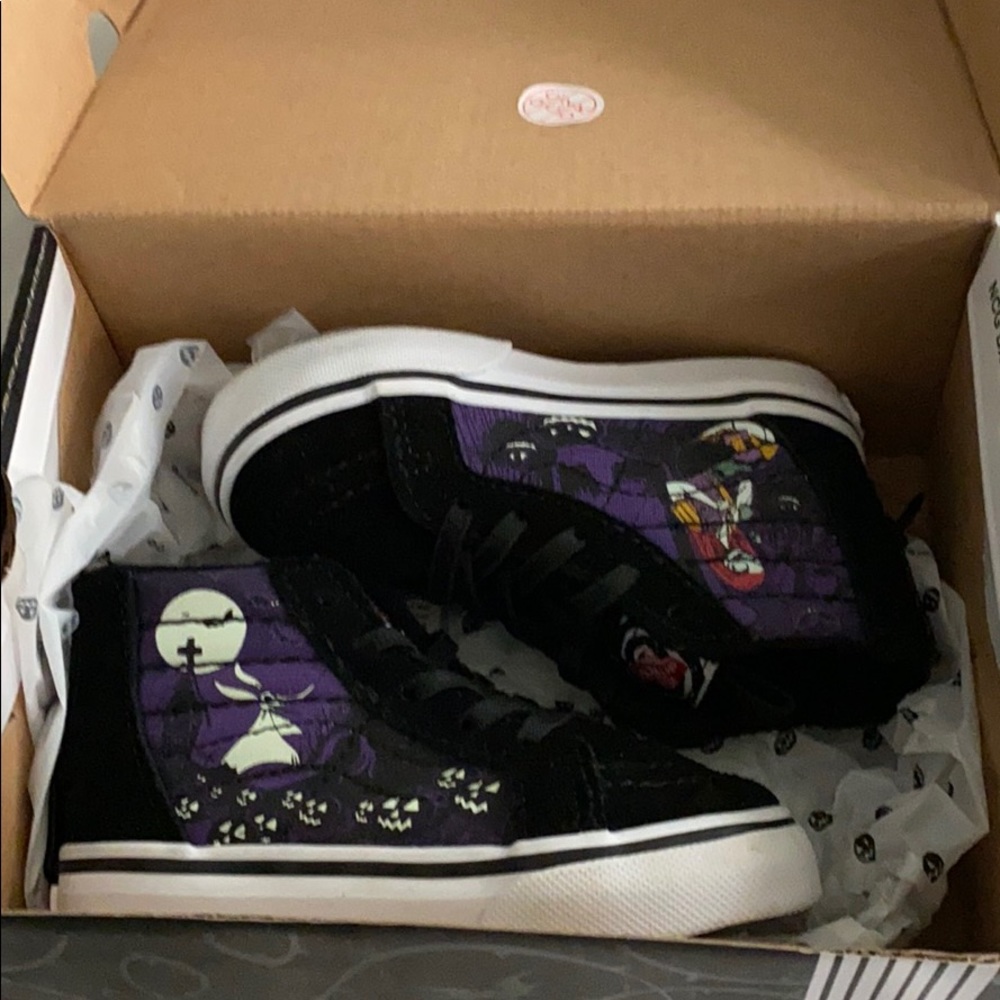 Nightmare Before Christmas Toddler 6 Vans